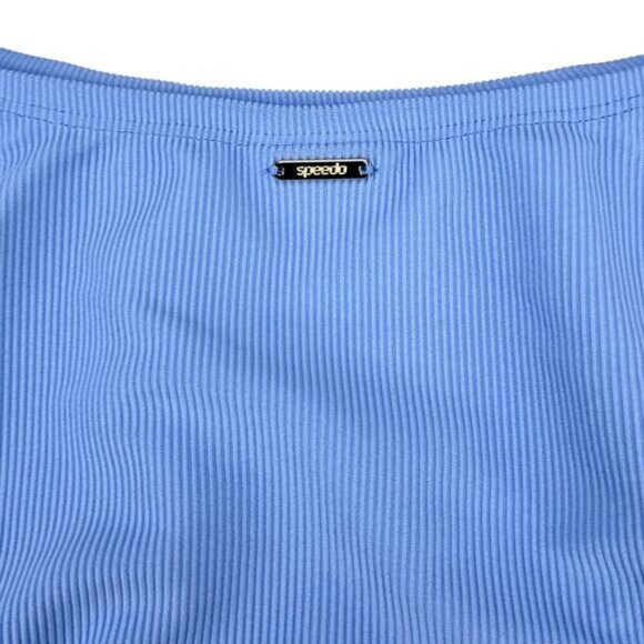 NWT SPEEDO Women's Rib Scoop Bikini Bottom Blue Size XL - Picture 7 of 8